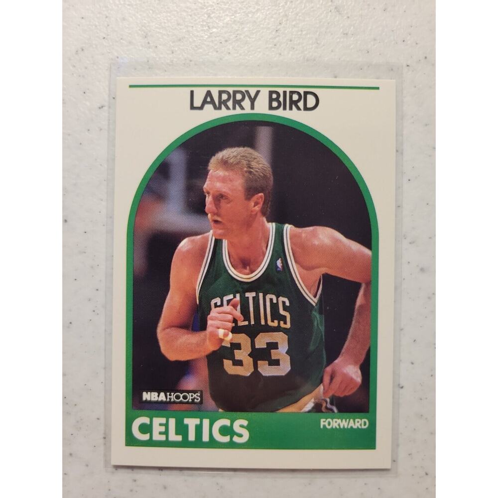 Larry Bird 1989-1990 NBA Hoops #150 - Boston Celtics - NBA - HOF - Fresh Pull